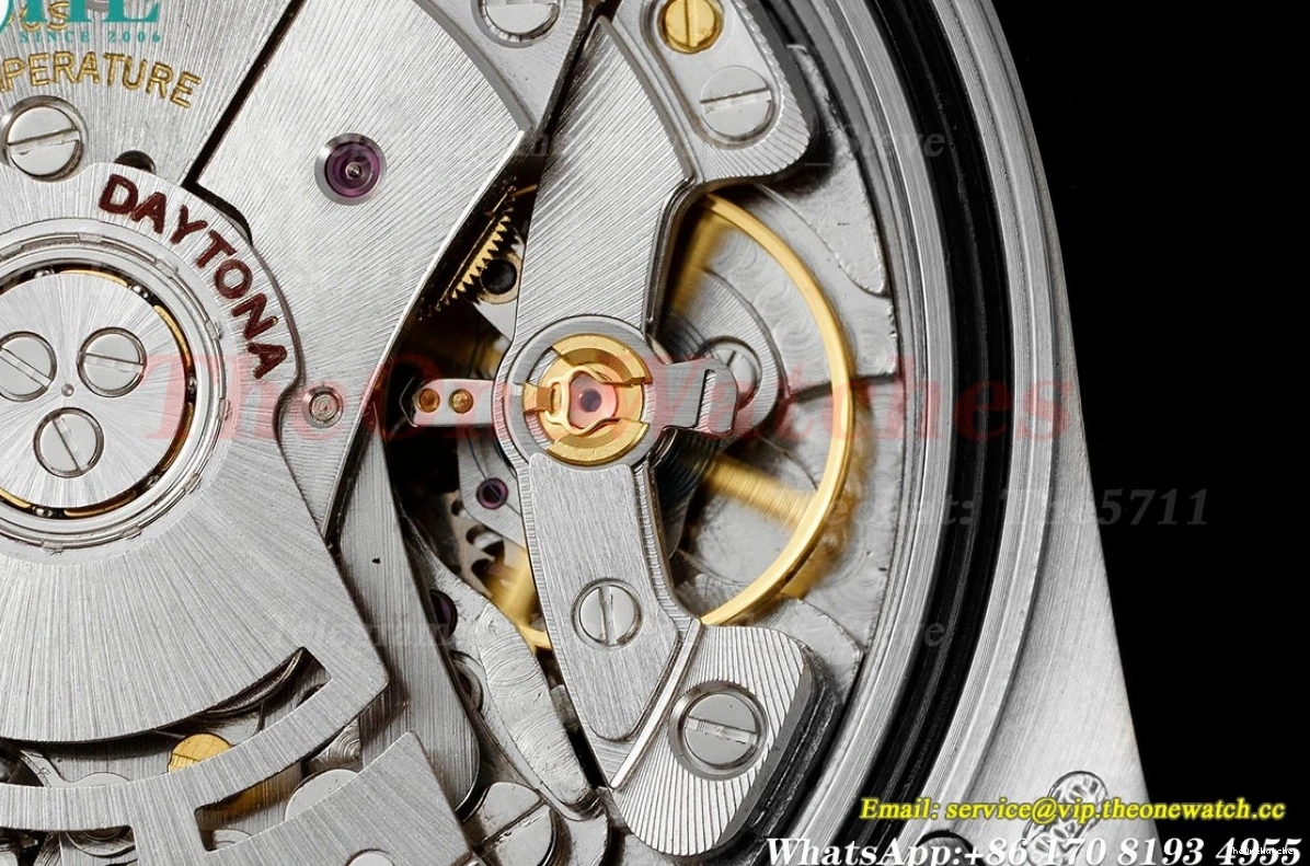 SS Black SS ZF Dia Rainbow SH4130 116599 Daytona 40mm 0206